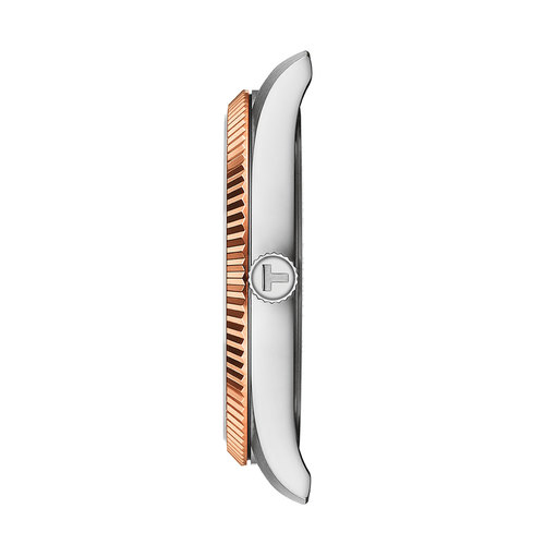 שעון TISSOT דגם T1564102204100 לגבר לוח כחול כהה רצועת פלדת אל-חלד – תמונה 4