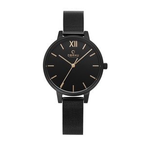 שעון אובקו Obaku לאישה דגם V209LXBBMB