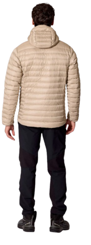 מעיל פוך מבודד עם קפוצ'ון לגברים Rab - Microlight Alpine Down Hoody
