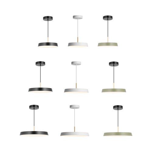 מנורת תליה ALURA 30W 30CM גוף בצבע שמפניה אור חם Nisko 
