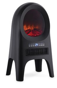 מפזר חום דיגיטלי קרמי עם אפקט קמין EL-41 2000W שחור אלקטרו חנן