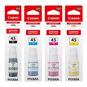 מארז 4 ראשי דיו מקוריים Canon GI-45
