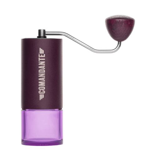 מטחנת קפה ידנית קומנדנטה סגול עמוק Comandante C40 Nitro Blade Deep Purple BB Style