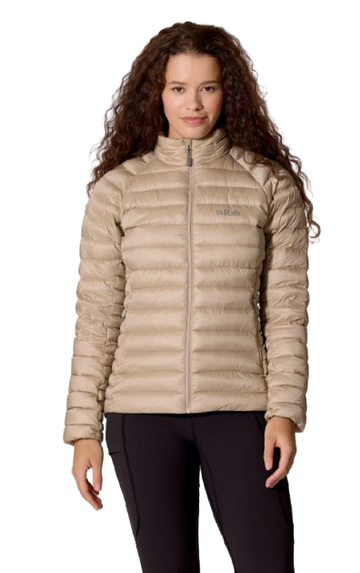 מעיל פוך מבודד לנשים Rab - Microlight Down Jacket
