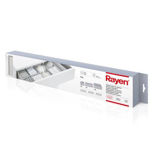 סט 6 ארגוניות מתקפלות למגירות Rayen
