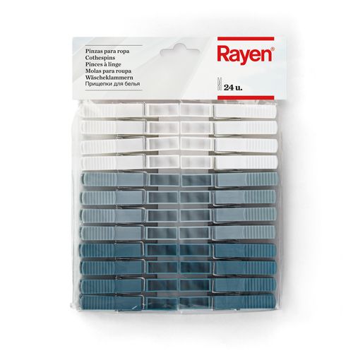 סט 24 אטבי כביסה חזקים Rayen