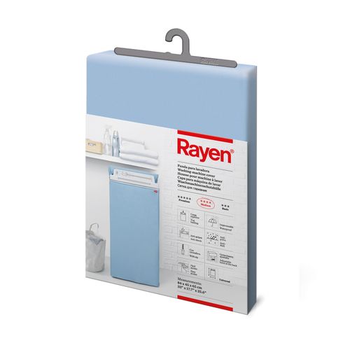 כיסוי למכונת כביסה פתח עליון 45×65×84 ס״מ כחול Rayen