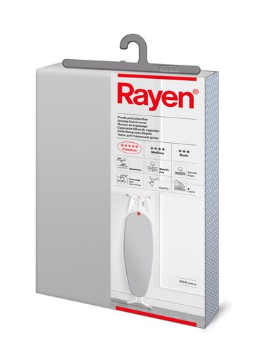 כיסוי פרימיום לקרש גיהוץ EasyClip ‏130×47 ס״מ Rayen