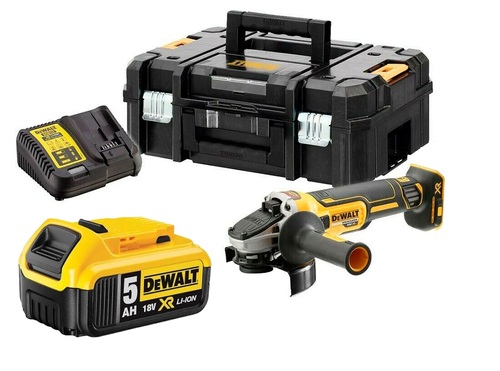 משחזת זוית 18V XR ללא פחמים (Brushless) 