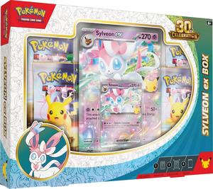 קלפי פוקימון מארז סילביון EX סלבריישן 30 שנה 30th Celebration Sylveon ex Box - ME: 30th Celebration (30C)