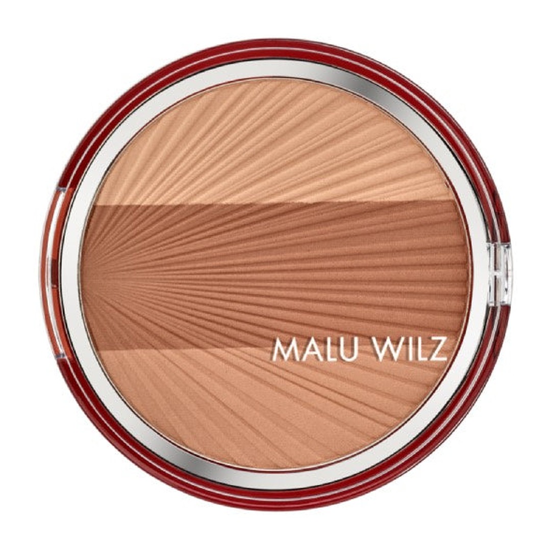 אבקת ברונזר שלושה גוונים (Sun Kissed Bronzing Powder) - מאלו ווילז | MALU WILZ