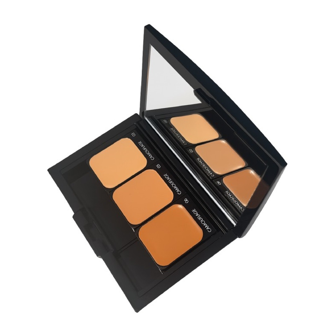 קופסת יופי קאמופלאז גוונים 3, 5, 6 (Beauty Box Trio) - מאלו ווילז | MALU WILZ