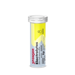 טבליות אלקטרוליטים Sponser Electrolytes  Lemon 10 Tabs  4.5 g