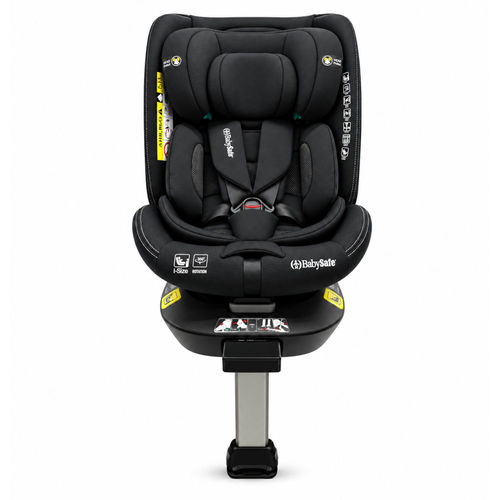 כיסא בטיחות בתקן I-SIZE G412 מסתובב 360º מבית  BabySafe (שחור)