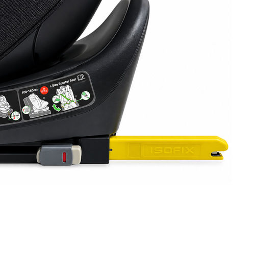 כיסא בטיחות בתקן I-SIZE G412 מסתובב 360º מבית  BabySafe (שחור)