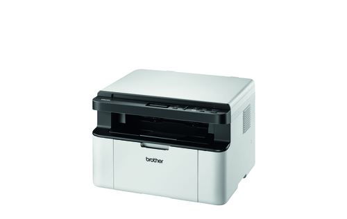מדפסת לייזר משולבת Brother DCP-1610W שחור-לבן – מבט אלכסוני מצד ימין
