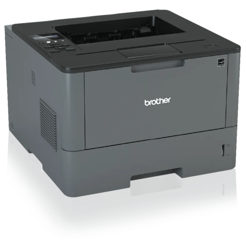 מדפסת לייזר Brother HL-L5100DN – מבט בזווית משמאל
