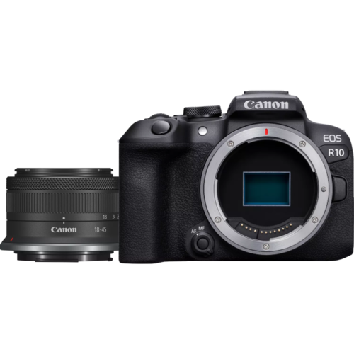 מצלמת Canon EOS R10 עם עדשת 18–45 מ״מ - יבואן רשמי