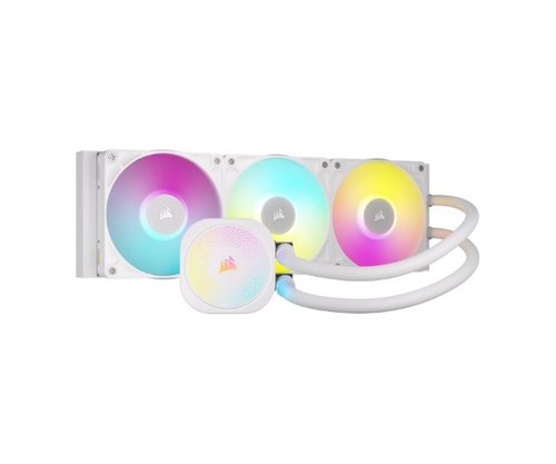 קירור נוזלי לבן | Corsair iCUE TITAN 360 RX RGB White | 360mm AIO