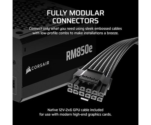 ספק | Corsair RM850e 80Plus Gold Fully-Modular ATX3.1 PCIE5.1