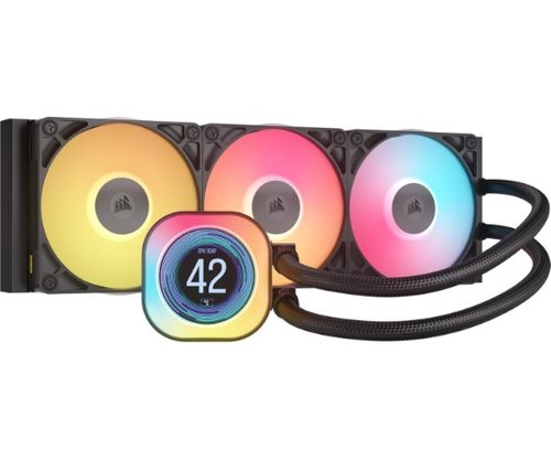 קירור נוזלי | Corsair iCUE TITAN 360 RX | LCD Black | 360mm AIO