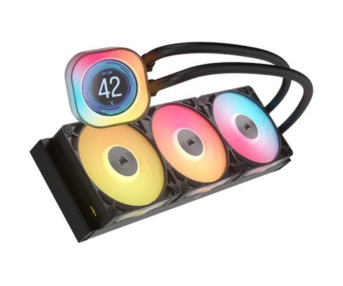 קירור נוזלי | Corsair iCUE TITAN 360 RX | LCD Black | 360mm AIO