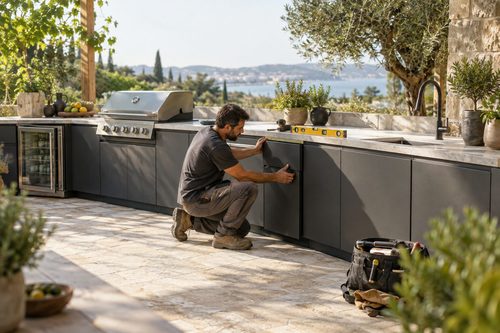 התקנת מטבח חוץ: התהליך המלא — תמונת אווירה להמחשה