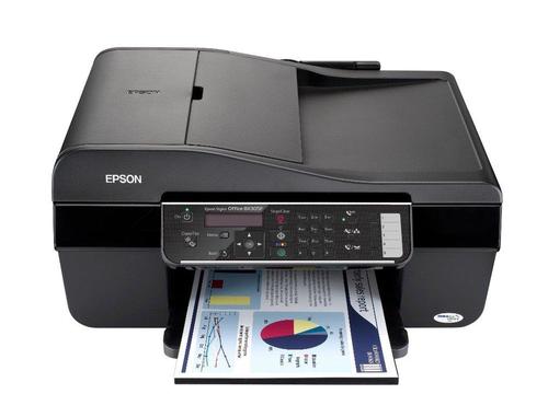 מדפסת משולבת Epson Stylus Office BX305F עם פקס ומזין מסמכים - מבט חזית