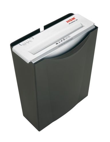 מגרסת נייר HSM shredstar S5 – מבט עליון בזווית צד