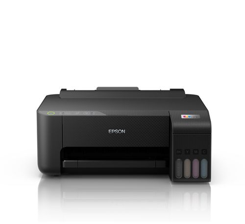 מדפסת Epson EcoTank L1250 עם מיכלי דיו חיצוניים - מבט חזית
