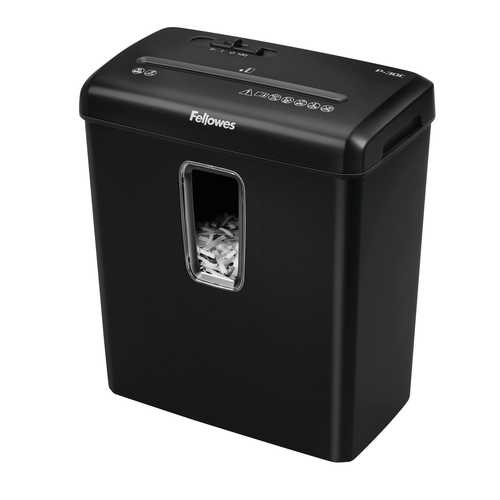 מגרסת נייר Fellowes Powershred P-30C – מבט שמאלי