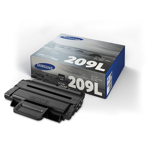 מחסנית טונר שחור מקורית Samsung MLT-D209L עם אריזה - מבט משולב