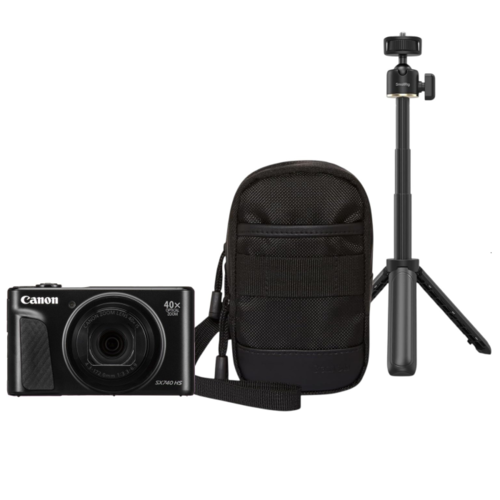 מצלמה ‏קומפקטית הכוללת  Canon PowerShot SX740 HS TRAVEL Kit  יבוא רשמי