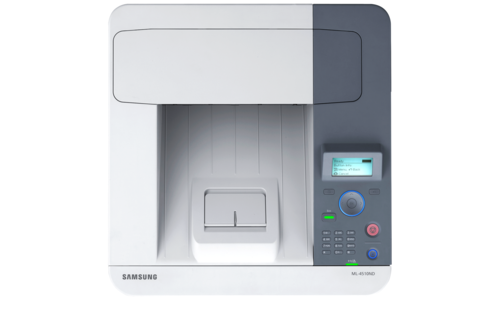 מדפסת לייזר שחור-לבן Samsung ML-4510ND - מבט מלמעלה על לוח הבקרה