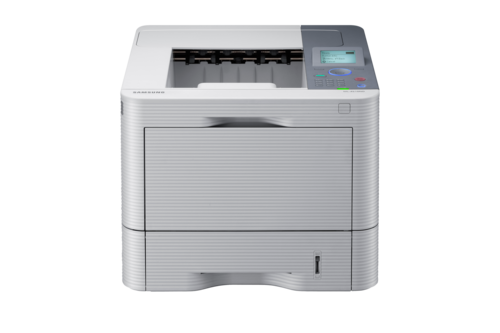 מדפסת לייזר שחור-לבן Samsung ML-4510ND - מבט חזית, רקע שקוף