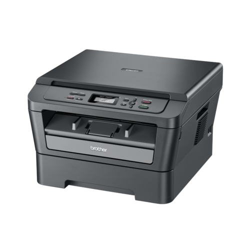 מדפסת משולבת לייזר שחור-לבן Brother DCP-7060D – מבט אלכסוני מימין