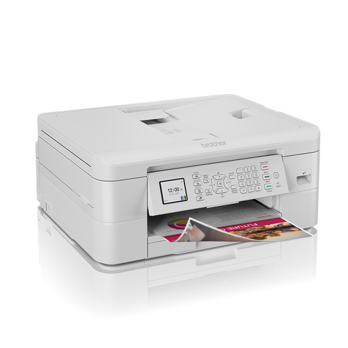 מדפסת הזרקת דיו משולבת Brother MFC-J1010DW – מבט אלכסוני משמאל