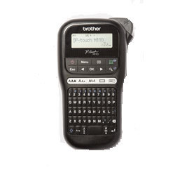 מדפסת מדבקות ניידת Brother PTH110 וסרט תואם שחור על לבן נוסף במחיר מיוחד