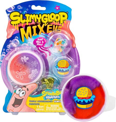 ערכת סליים בובספוג ופטריק בריח שרבט Slime Horizon