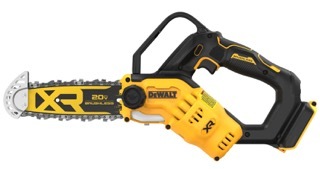 מסור שרשרת נטען לגיזום 8 אינץ' DeWalt 20V MAX XR- גוף בלבד