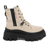 מגפי פלדיום לנשים בצבע קרם | 36-41 | PALLADIUM PALLASQUAD ZIP TX CREAM 99532-215-M