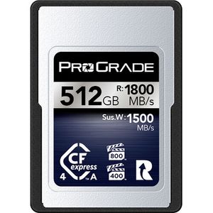כרטיס זיכרון ProGrade 512GB CFexpress 4.0 Type A Iridium VPG 400/800