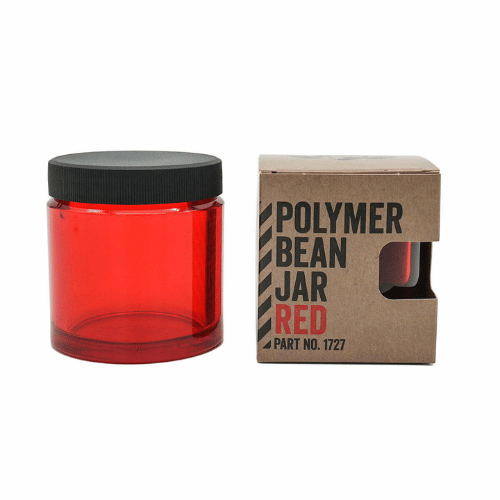 מיכל פולי קפה פולימר למטחנת קומנדנטה אדום Comandante Polymer Bean Jar