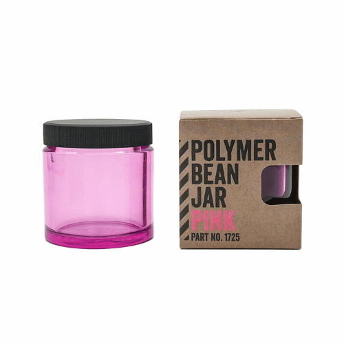 מיכל פולי קפה פולימר למטחנת קומנדנטה ורוד Comandante Polymer Bean Jar
