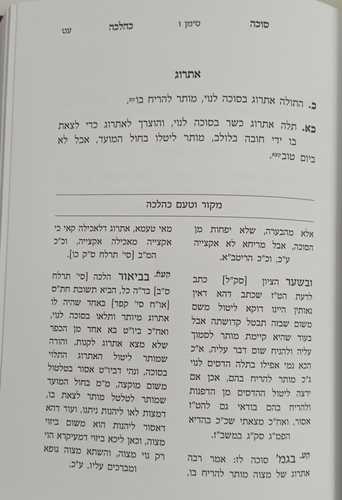 סוכה ולולב כהלכה