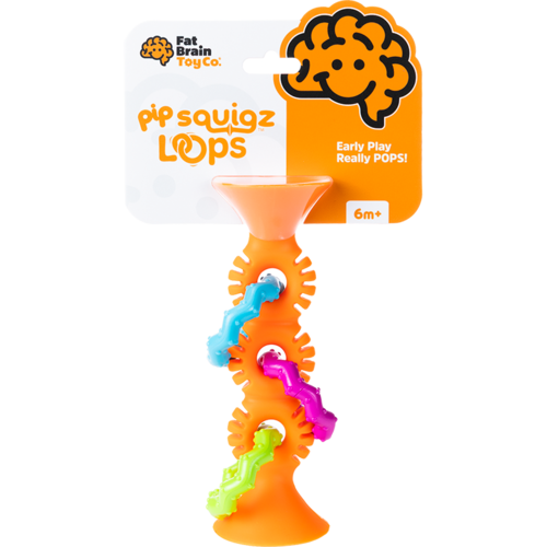  FAT BRAIN -נשכן PipSquigz Loops- כתום 