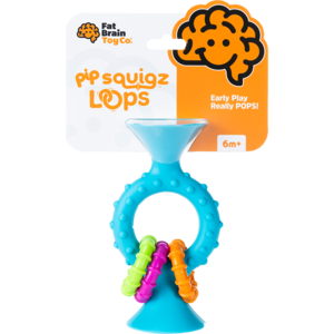  FAT BRAIN -נשכן PipSquigz Loops- תכלת 