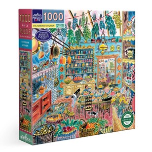 EEBOO פאזל 1000 חלקים- מטבח ויקטוריאני 