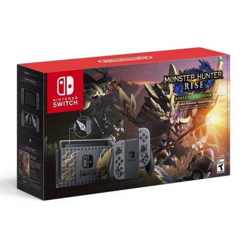 Nintendo Switch V2 Monster Hunter Rise Special Edition זמין במלאי