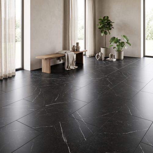 אריח פורצלן רכס הגלבוע – אנטרציט 60x120 – בחלל מעוצב